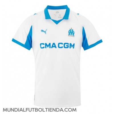 Camiseta Olympique de Marseille Mason Greenwood #10 Primera Equipación Replica 2025-26 mangas cortas Camiseta Olympique de Marseille Mason Greenwood #10 Primera Equipación Replica 2025-26 mangas cortas